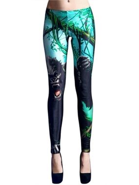 TRASH Be‎ My King Kong Leggings, Size Medium, Excellent Condition, M